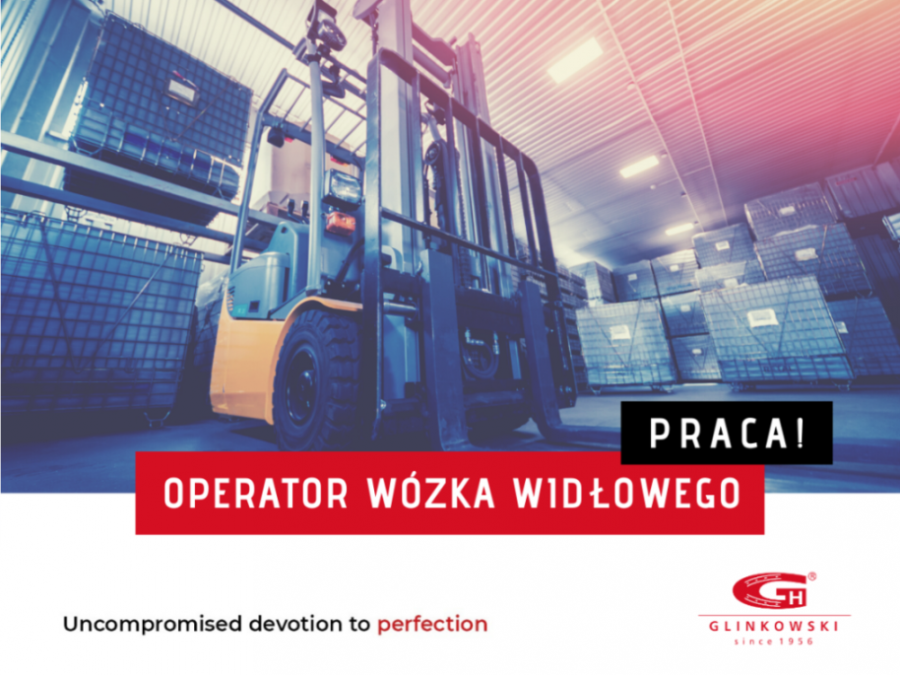 Praca operator wózka widłowego Gostyń 